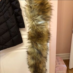 NWT Bogner coat collar fur attachment